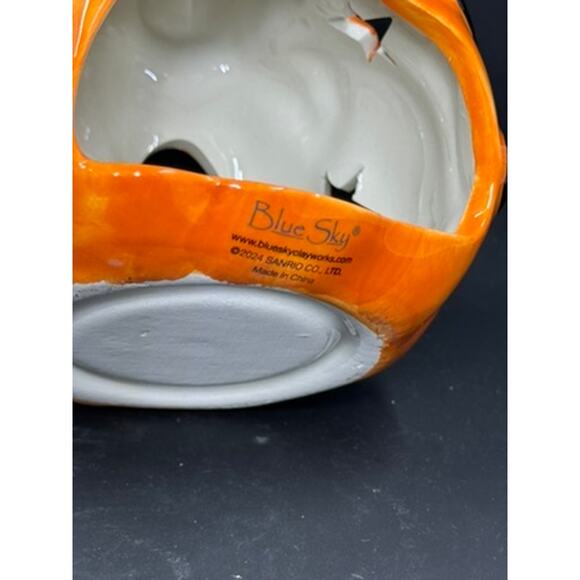 Hello Kitty T-Light Holder Black Cat, Orange Pumpkin, Cat Costume - Picture 7 of 8